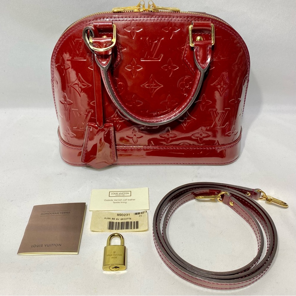 Louis Vuitton Alma BB Vernis